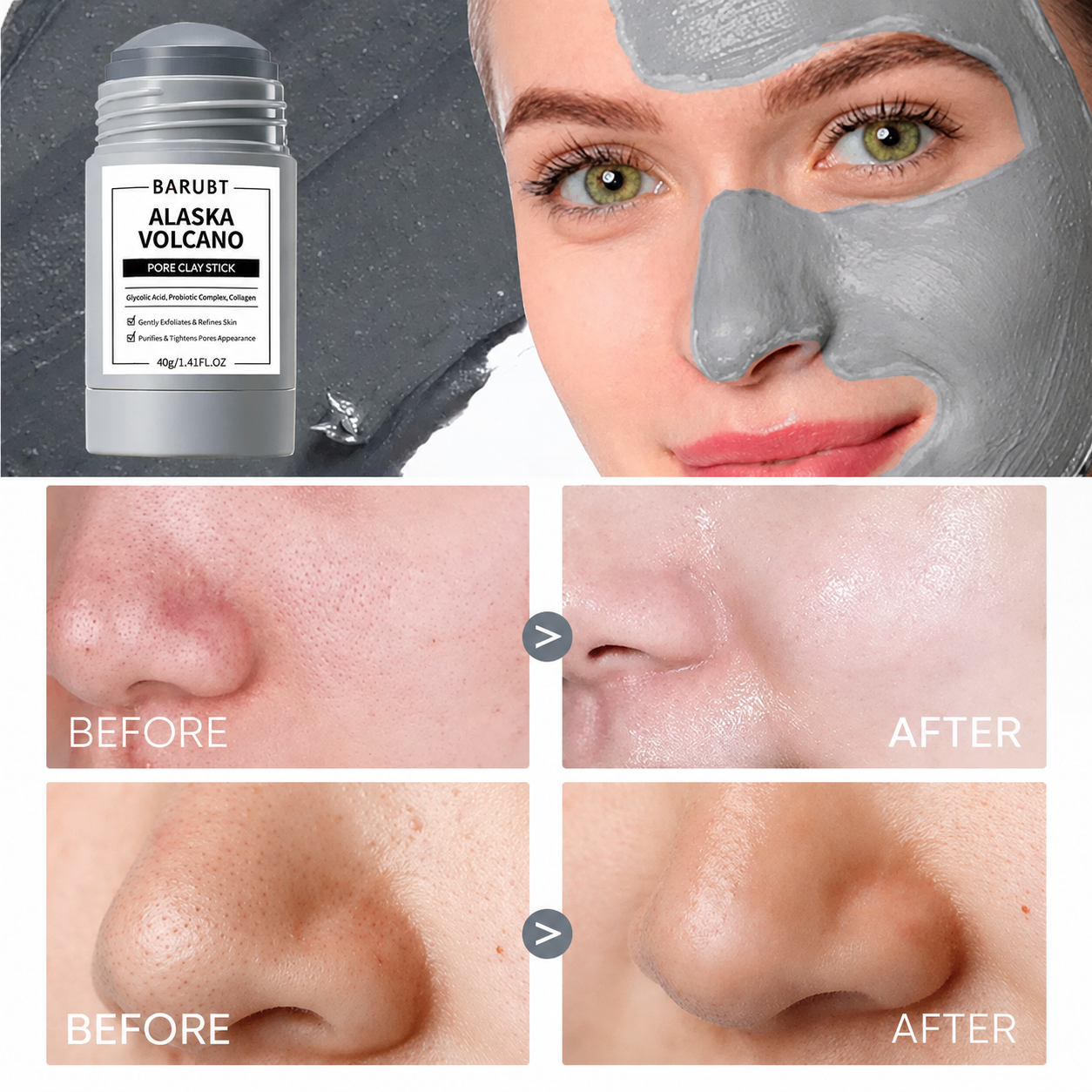 Volcanic Purifying Mud Mask Stick