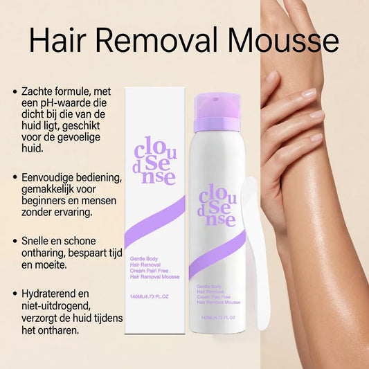 Silky Smooth Hair Removal Mousse